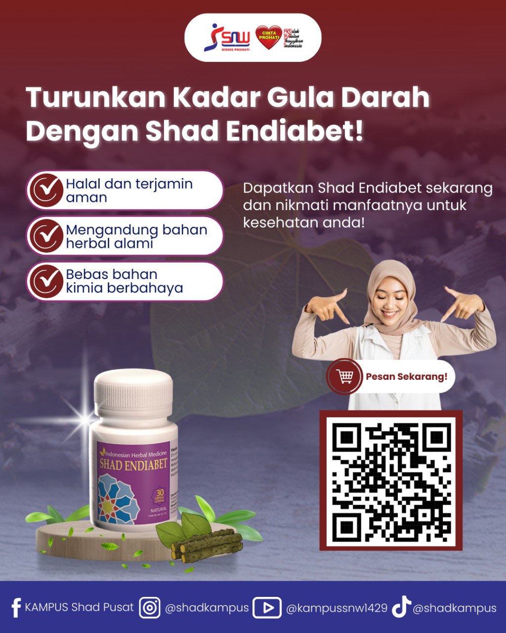 SHAD Endiabet, 30 kapsul