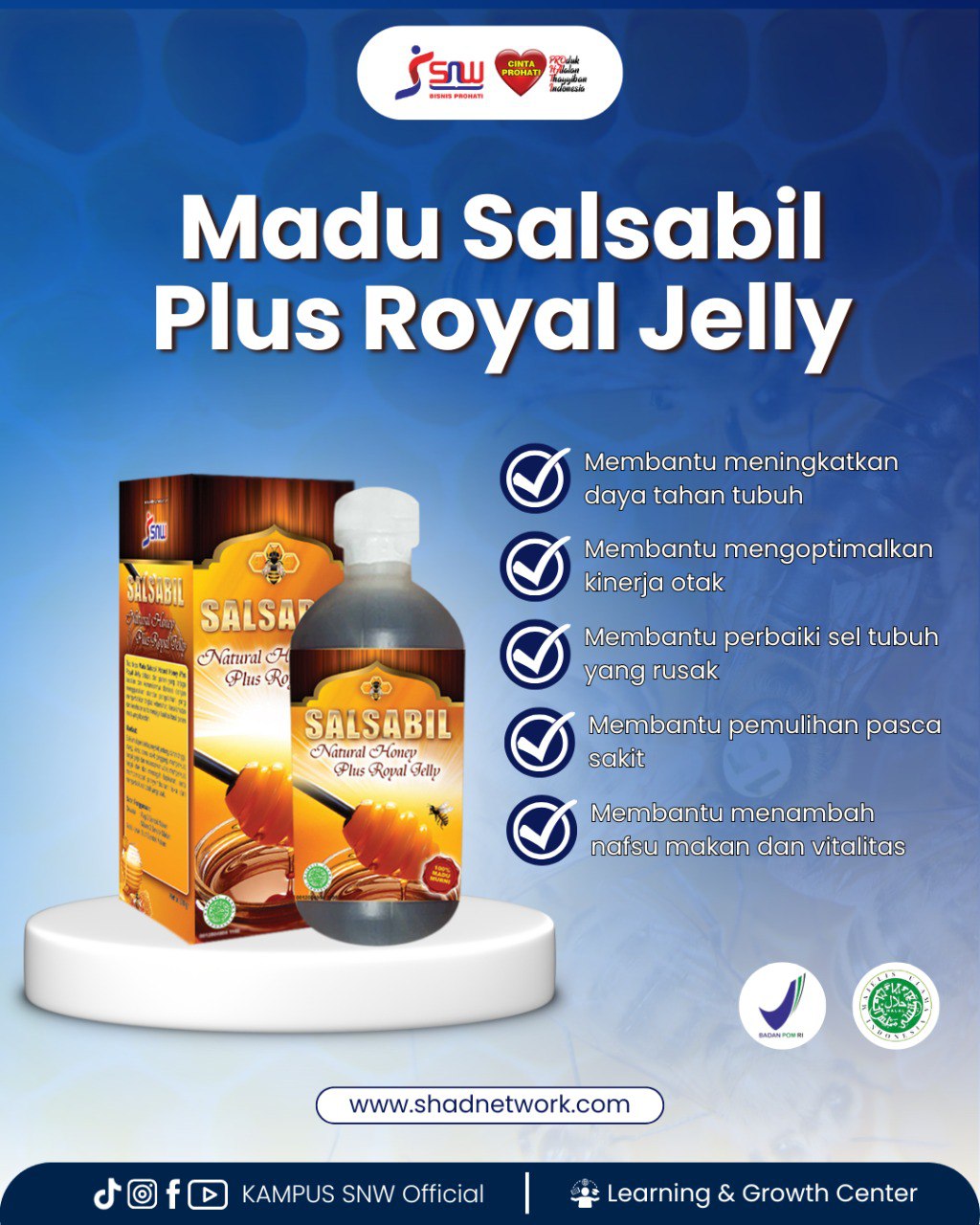Madu Salsabil Plus Royal Jelly